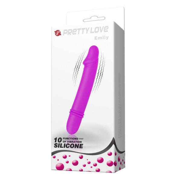 PRETTY LOVE - Emily Vibrator Stick (Battery - Purple)